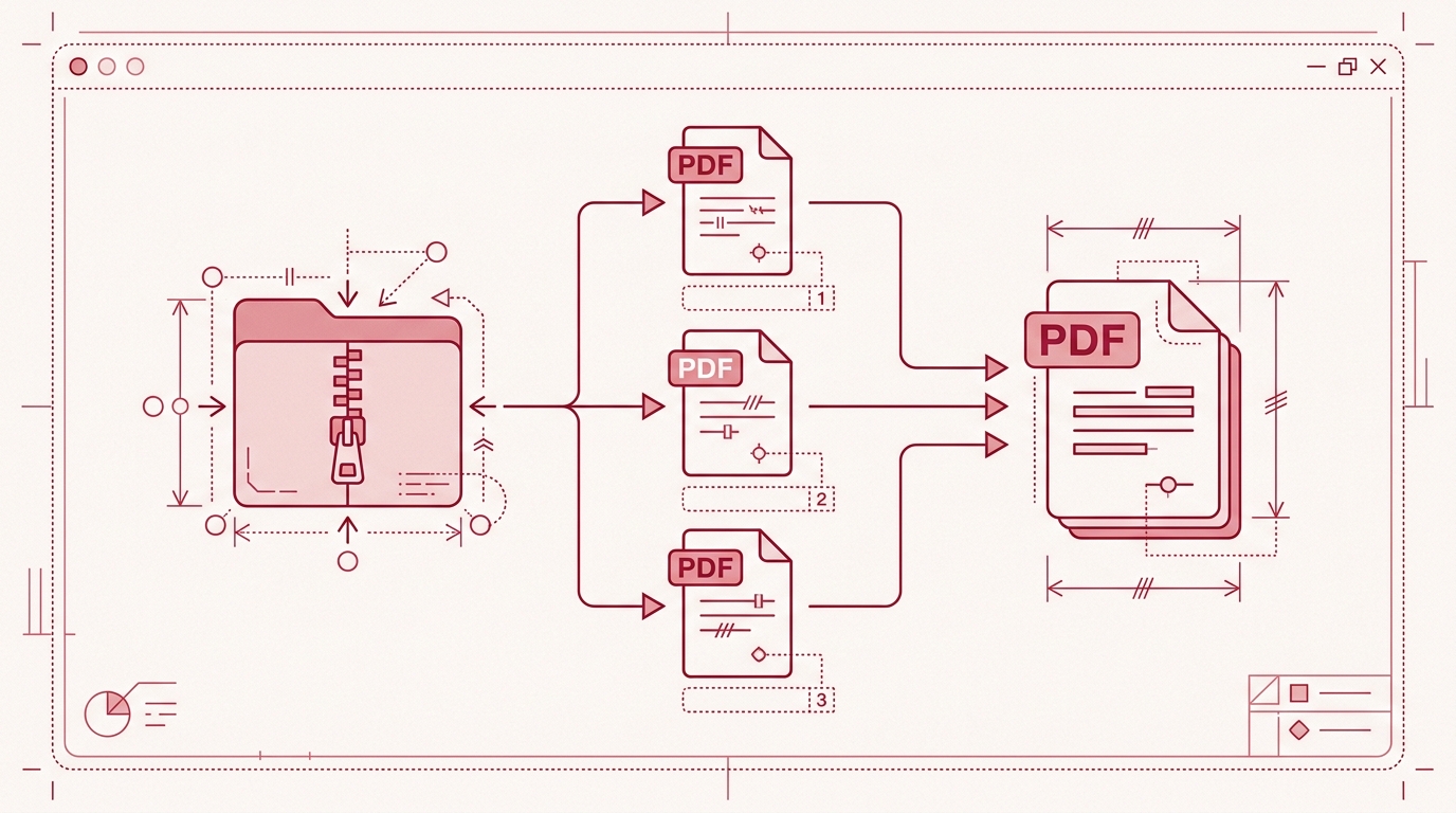 How to Automatically Merge PDFs from a ZIP Archive