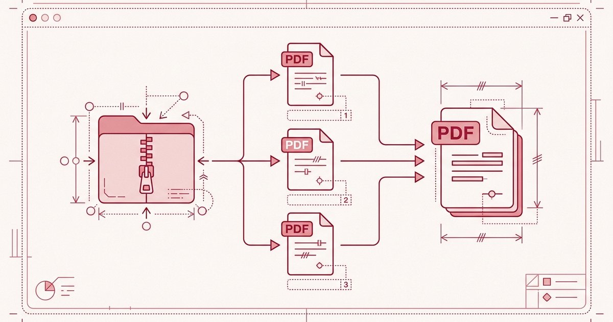 How to Automatically Merge PDFs from a ZIP Archive