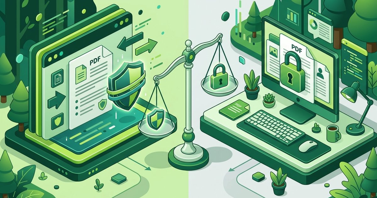 Browser-Based PDF Merger vs Desktop Software: Which Is Better?