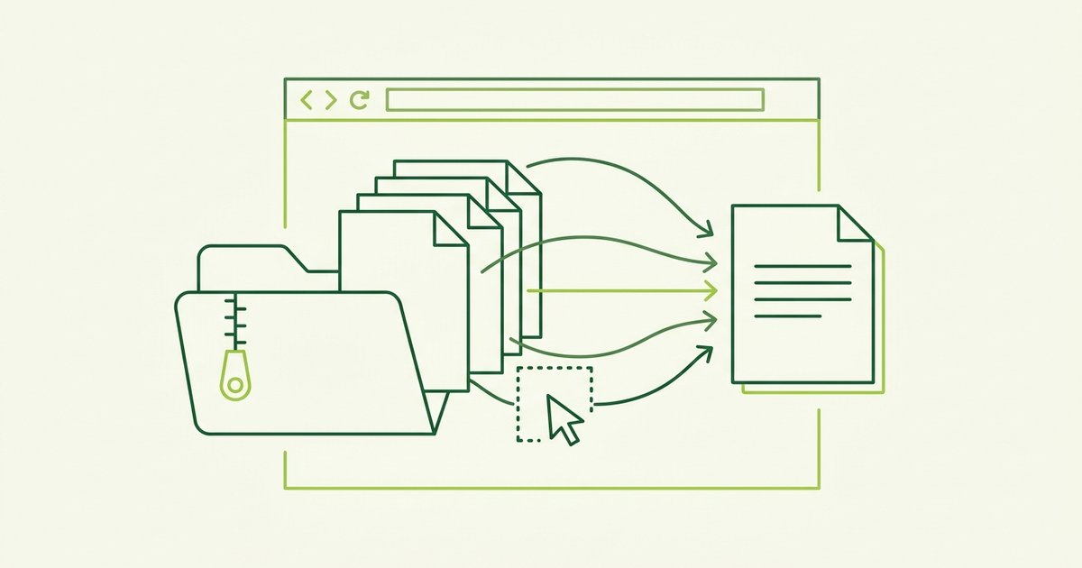 How to Merge ZIP Archives of PDFs in Your Browser