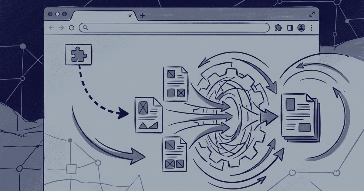 Merge a PDF from Your Chrome Browser Toolbar