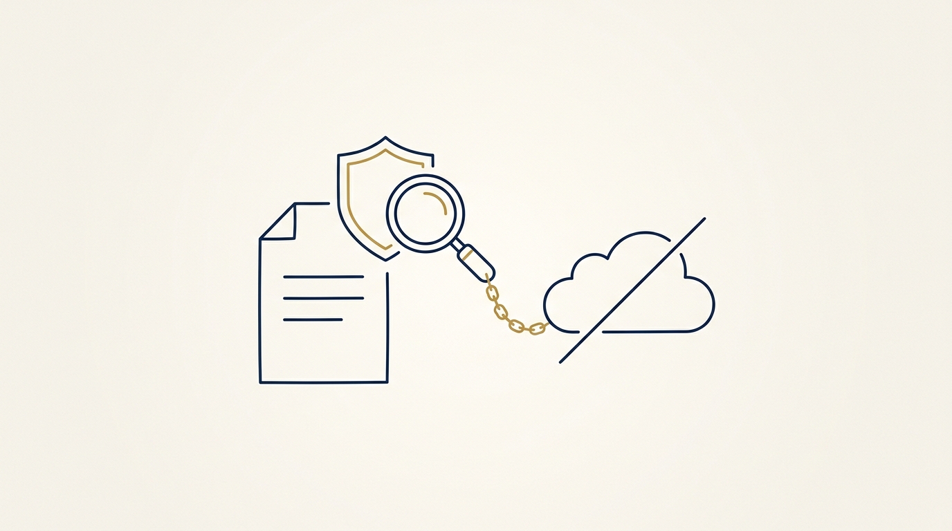 The Data-Handling Risk of Uploading PDFs to a Cloud Merger